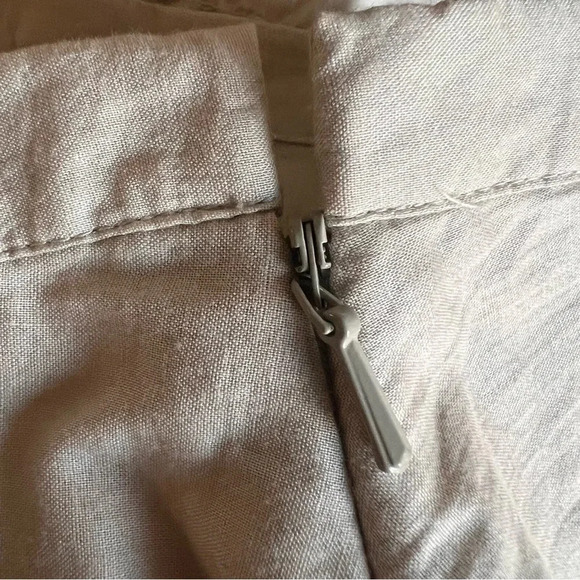 Talbots Tan A Line beautiful beaded lines for added sparkle sophistication Sz 16 - Picture 11 of 12